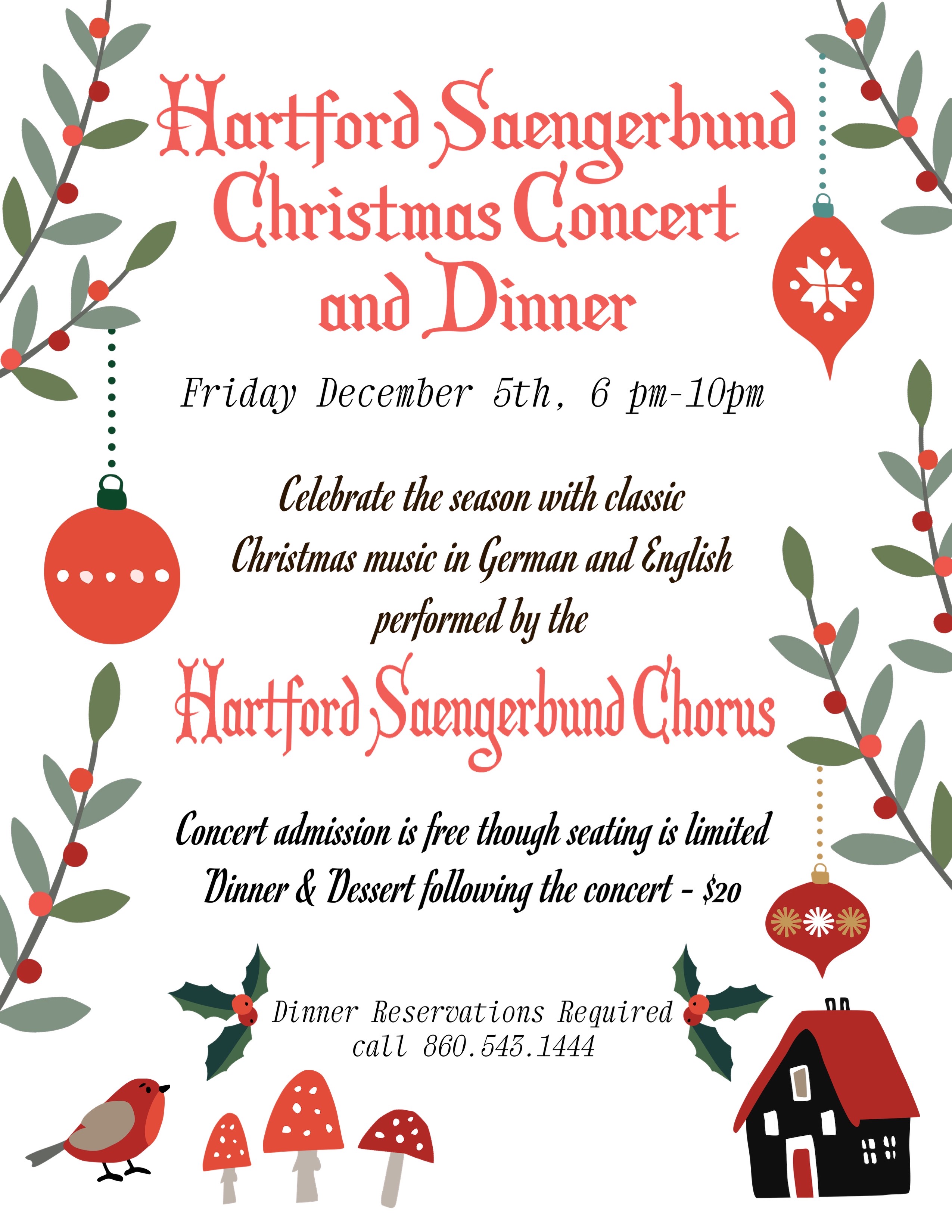2025 Christmas Concert Flyer
