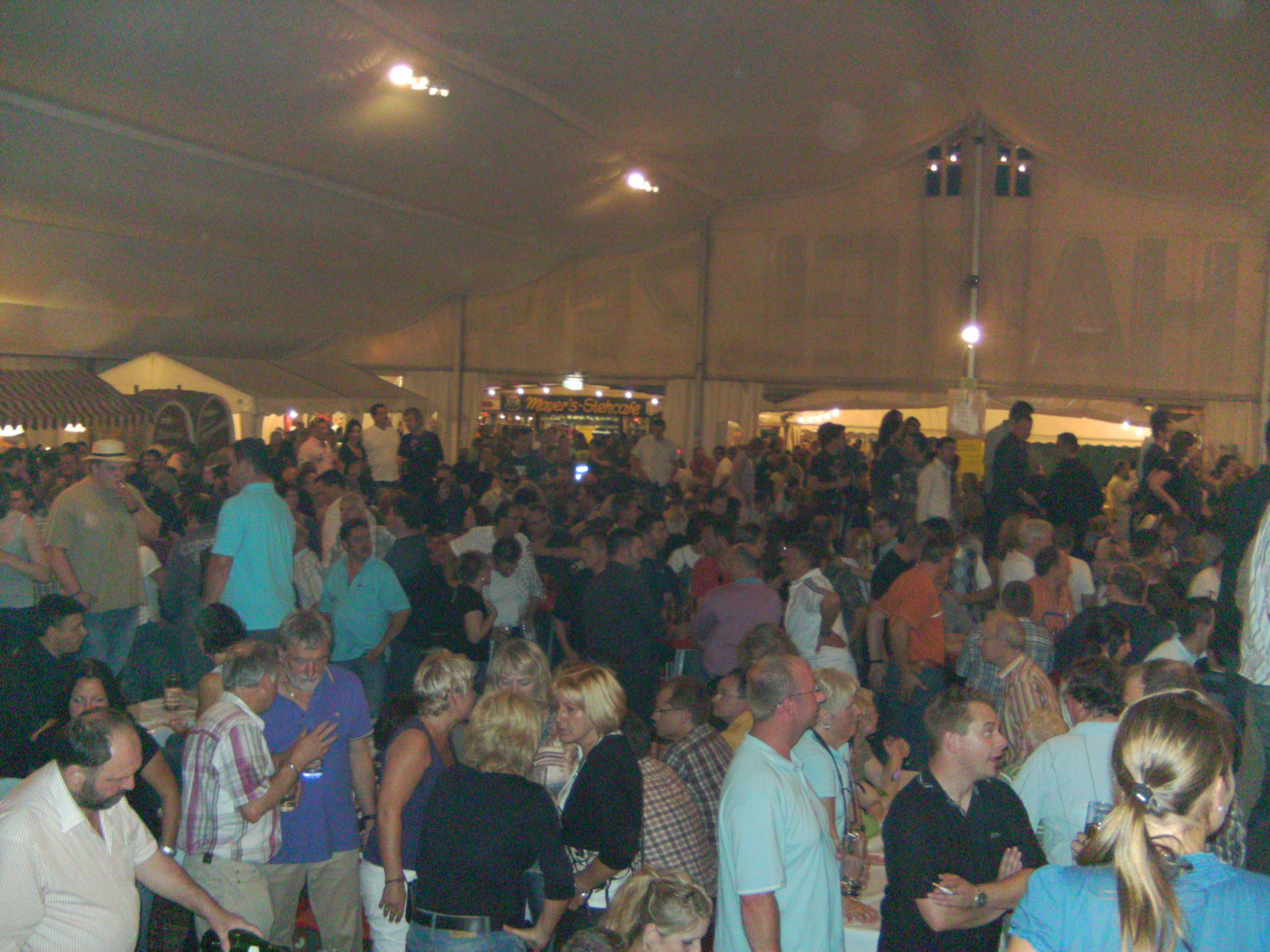 German beer festival tent