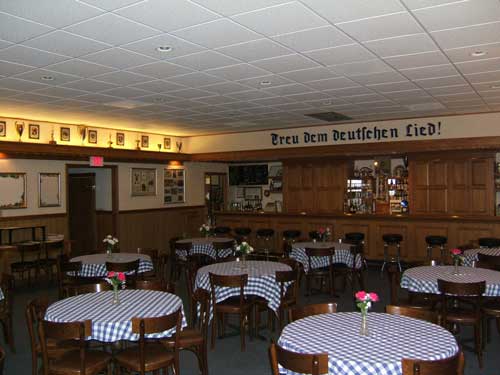 Club bar and lounge